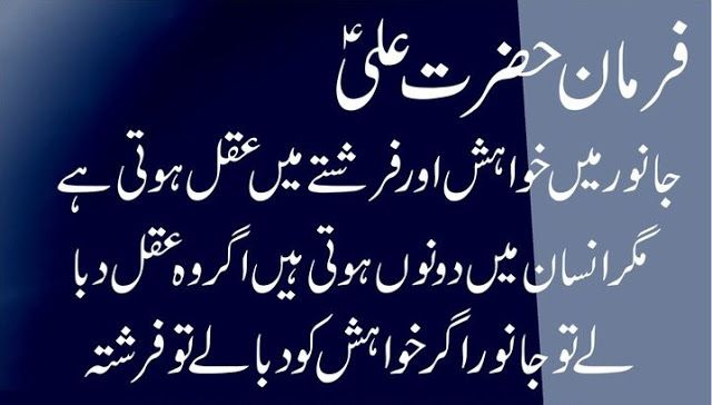 Hazrat Ali heart touching quotes - Top Hazrat Ali Quotes in Urdu Text - hazrat ali quotes in urdu