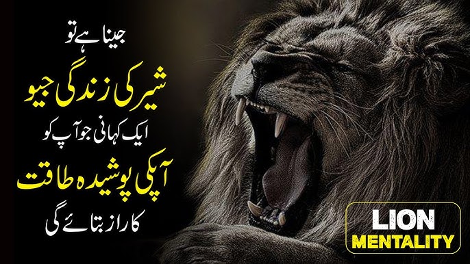 Lion Mindset You will know Who You really are urdu hindi | Best Powerful Motivational Video