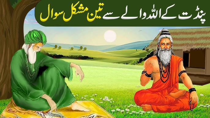 Pandit ke 3 Mushkil Sawal|Aik Pandit Aur Allah wale ki kahani - Islamic Moral Stories in Urdu/Hindi