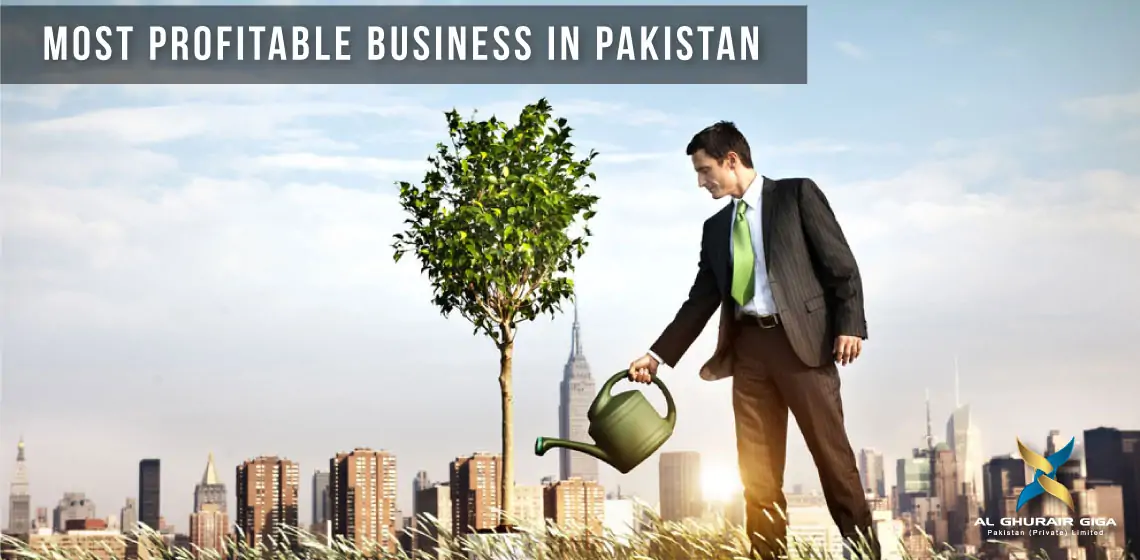 Which business in Pakistan is most profitable?