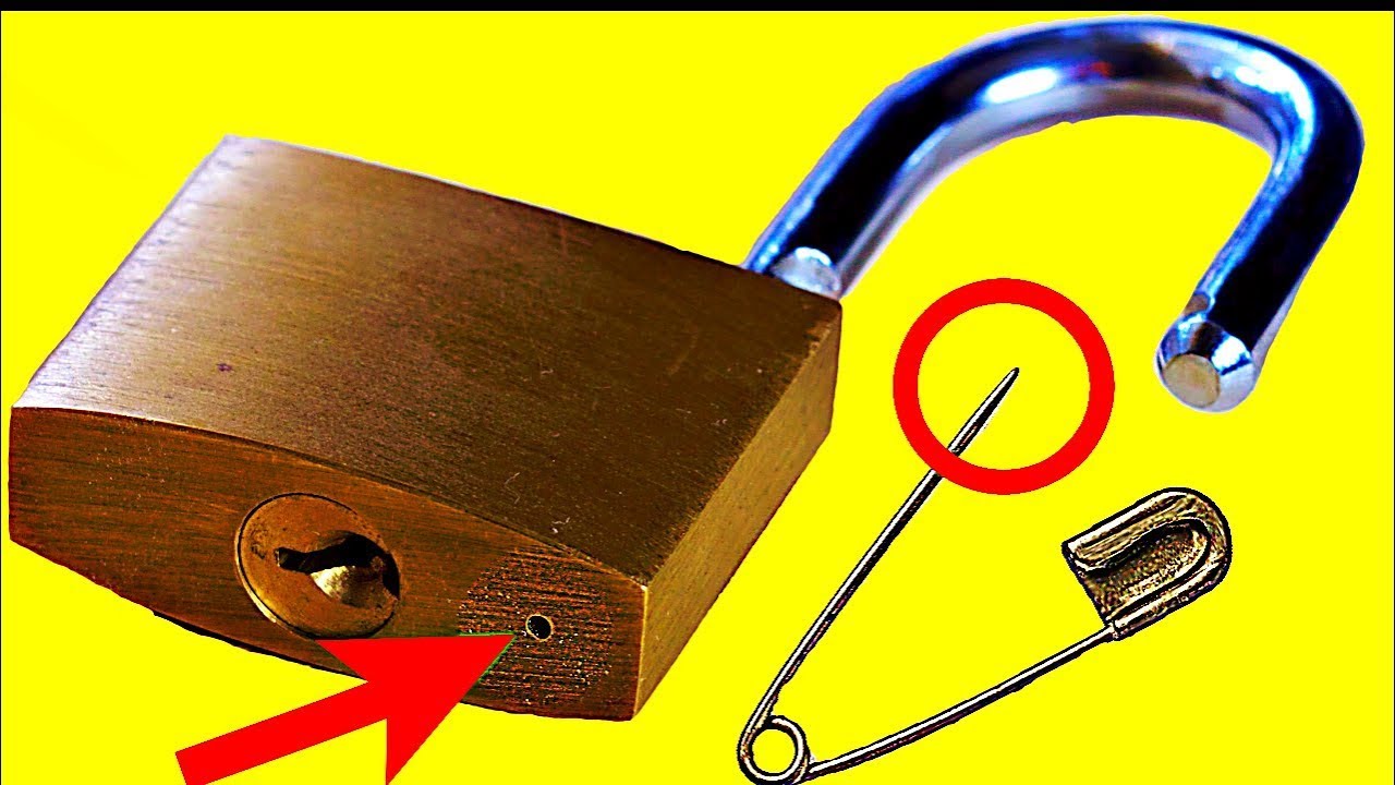 10 Ways to Open a Lock without key