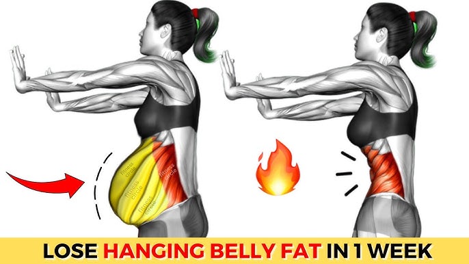 standing exercises that shrink belly fat fast
